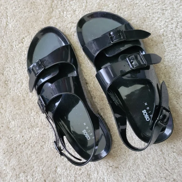 ASOS Design Fate Jelly Sandal size 9 - Picture 5 of 11